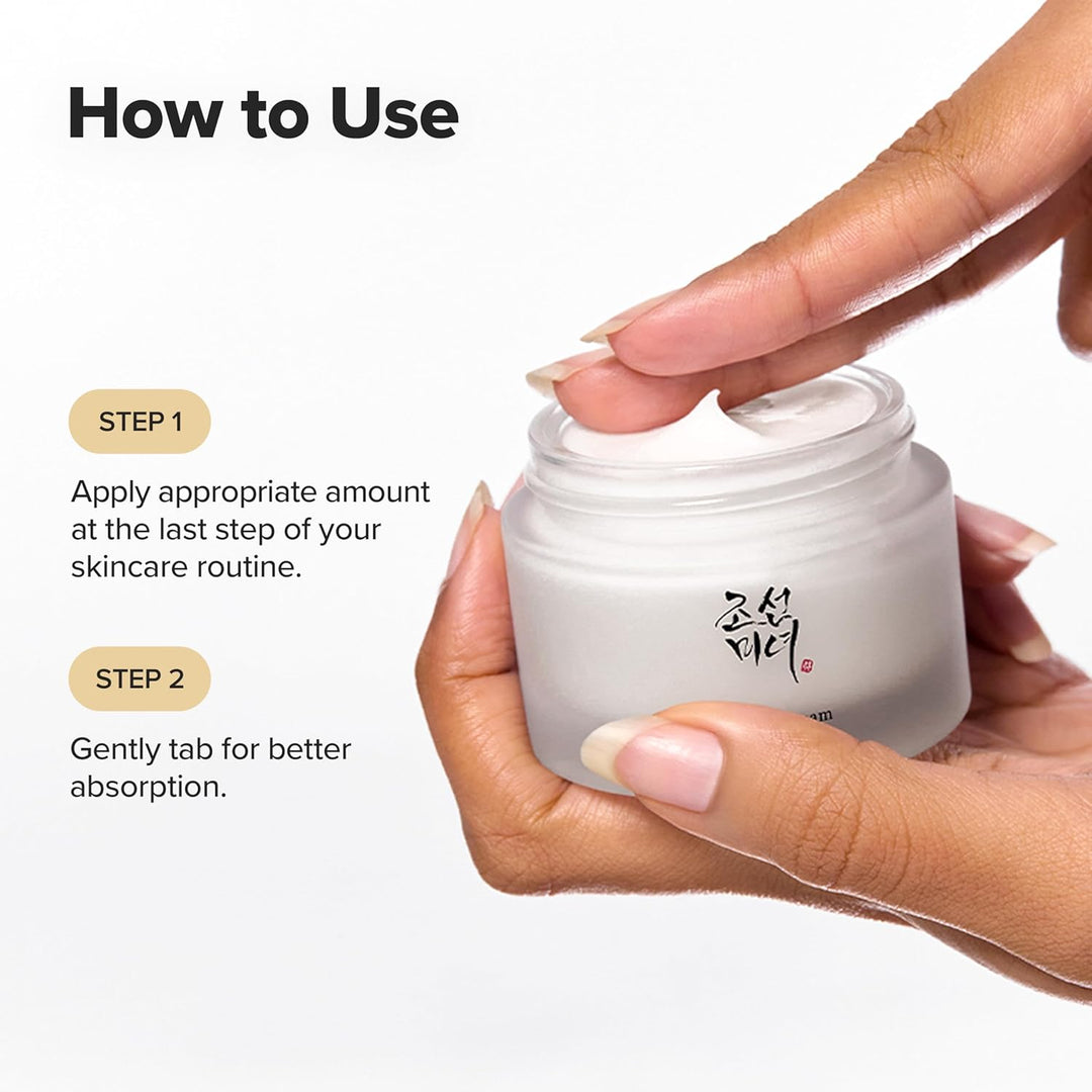 Dynasty Cream Hydrating Face Moisturizer for Dry, Sensitive Skin, Korean Skincare for Men and Women 50Ml, 1.69 Fl.Oz.