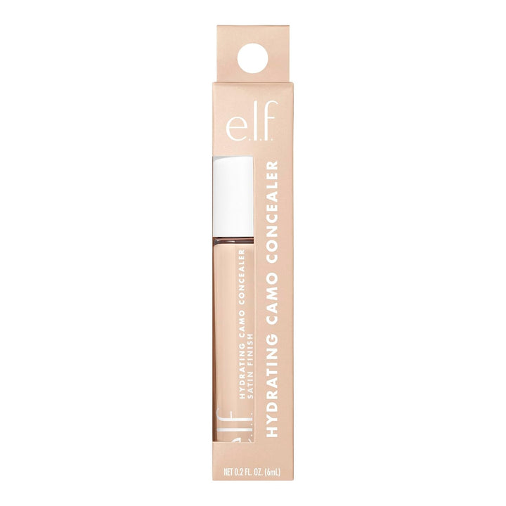 Hydrating Camo Concealer, Covers Blemishes &amp; Under-Eye Circles, Full-Coverage &amp; Delivers a Satin Finish, Vegan &amp; Cruelty-Free, Fair Beige
