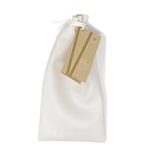 Gua Sha de Cuarzo Rosa