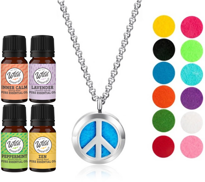 Aromatherapy Necklace Diffuser — 12 Designs