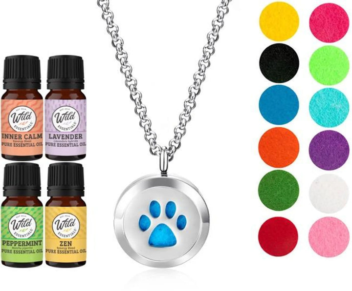 Aromatherapy Necklace Diffuser — 12 Designs