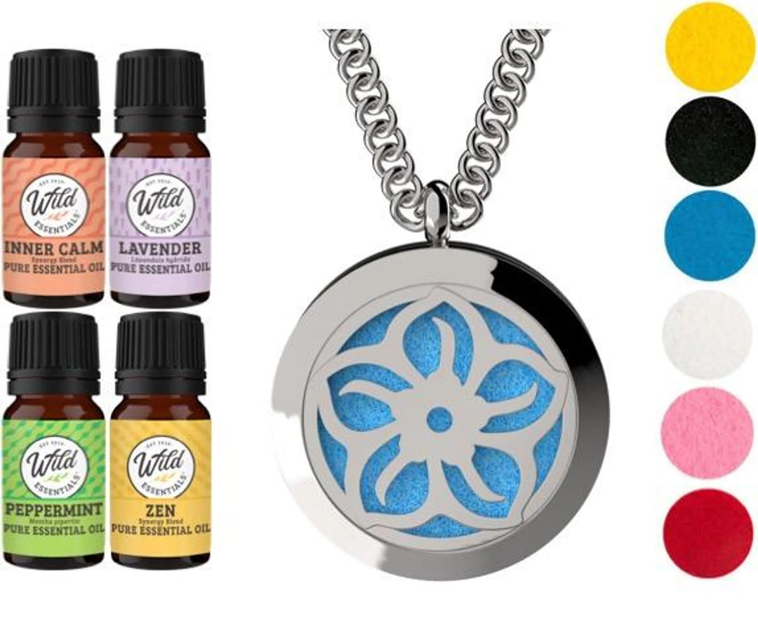 Aromatherapy Necklace Diffuser — 12 Designs