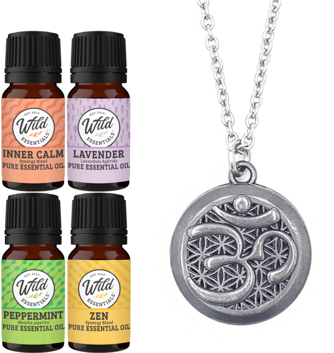 Aromatherapy Necklace Diffuser — 12 Designs