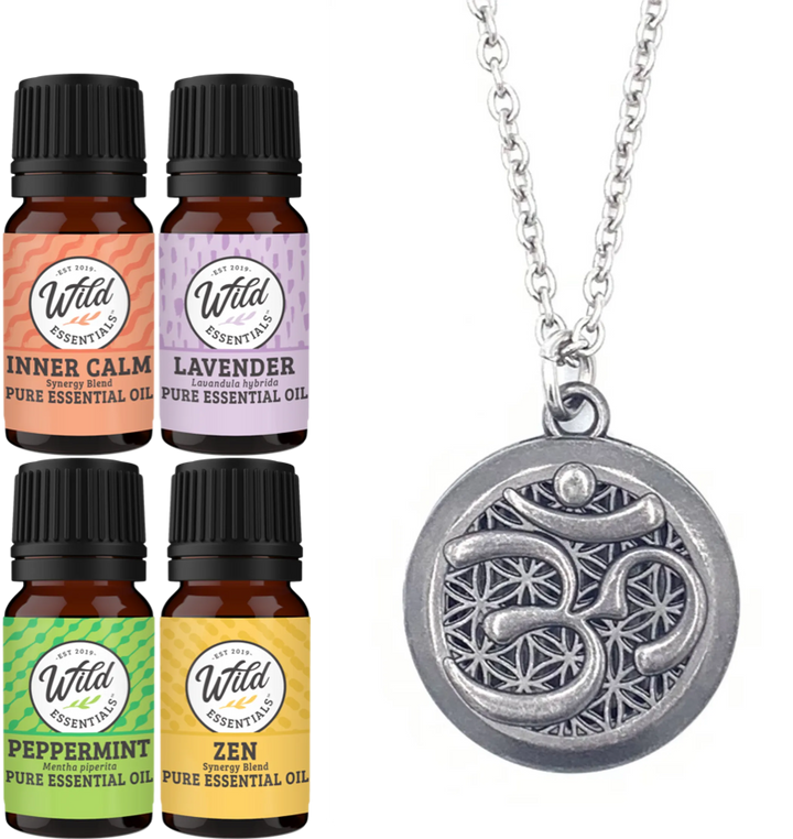 Aromatherapy Necklace Diffuser — 12 Designs