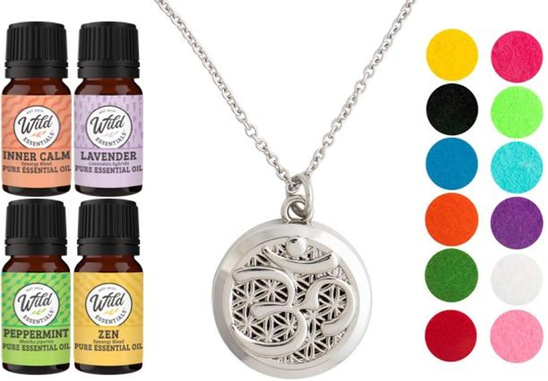 Aromatherapy Necklace Diffuser — 12 Designs