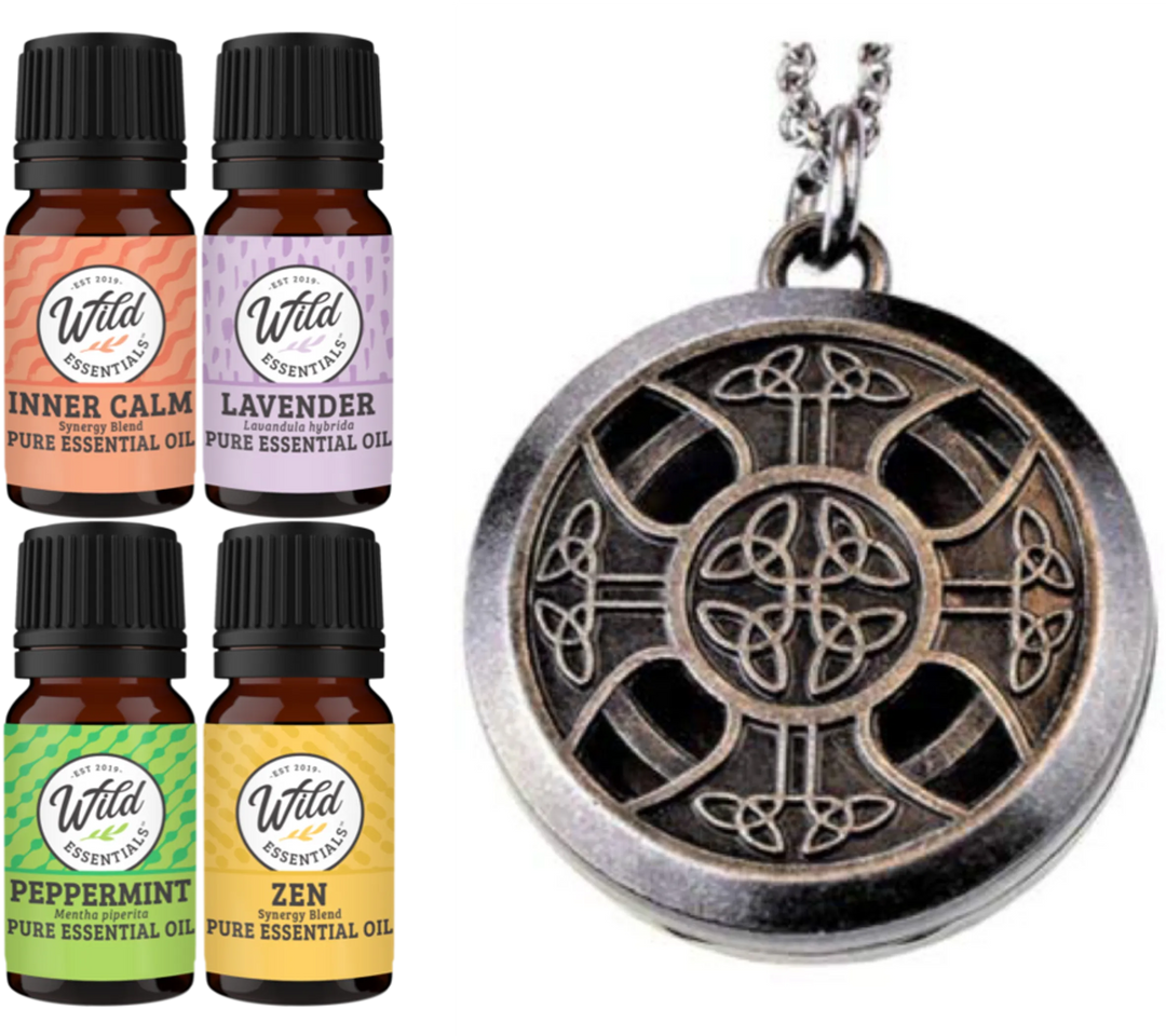 Aromatherapy Necklace Diffuser — 12 Designs