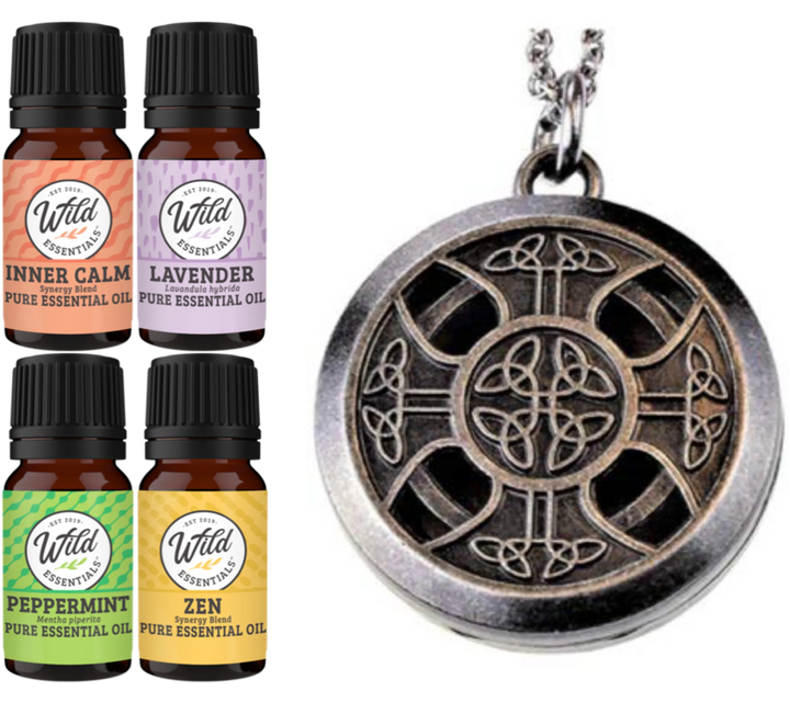 Aromatherapy Necklace Diffuser — 12 Designs
