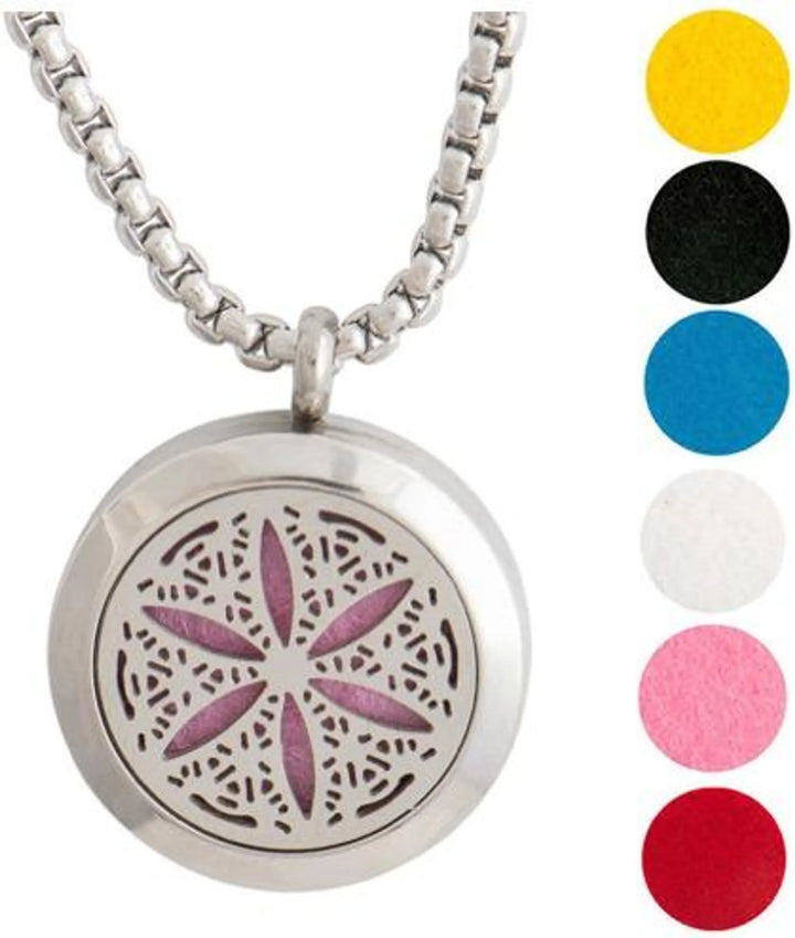 Aromatherapy Necklace Diffuser — 12 Designs