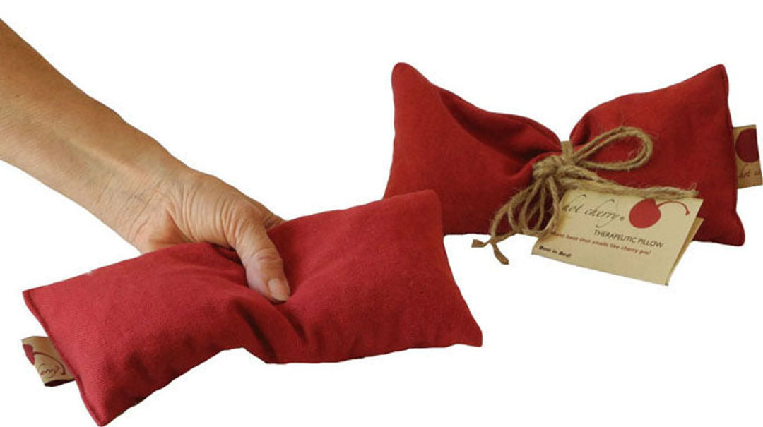 Hot Cherry Double Square Pillow