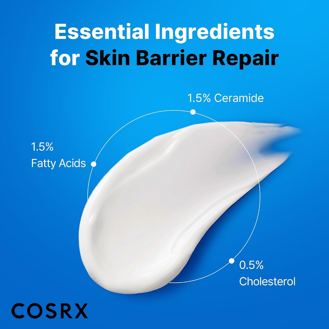 Ceramide Skin Barrier Moisturizer for Face with 7 Ceramides, Hyaluronic Acid &amp; Panthenol, Barrier Repair Face Cream for Dry &amp; Sensitive Skin, 2.7 Oz, Korean Face Moisturizer, Korean Skin Care