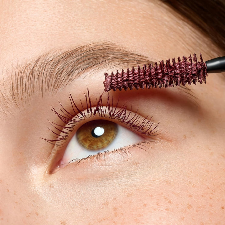 Essence Lash Princess False Lash Effect Mascara, Burgundy (Pack of 1) | Clump-Free Conic Fiber Brush, Volumizing and Lengthening, Red-Purple Mascara, Colored Mascara; Vegan &amp; Cruelty-Free