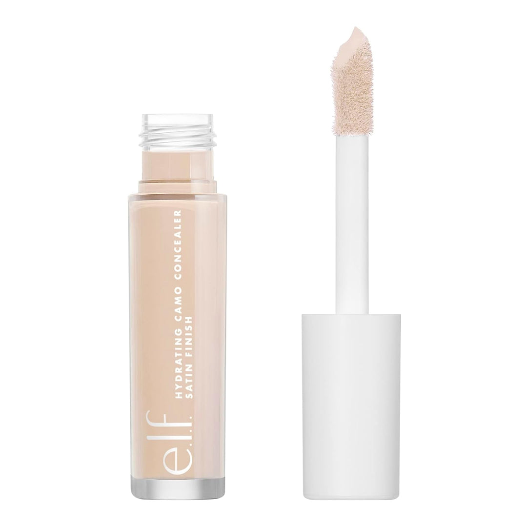 Hydrating Camo Concealer, Covers Blemishes &amp; Under-Eye Circles, Full-Coverage &amp; Delivers a Satin Finish, Vegan &amp; Cruelty-Free, Fair Beige