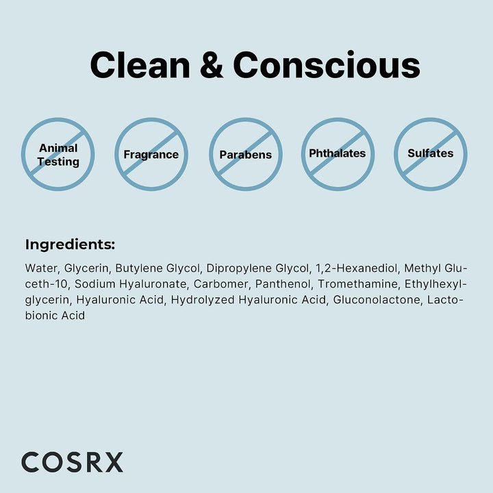 Hydrium Triple Hyaluronic Moisture Ampoule, 40Ml / 1.35 Fl.Oz | Hyaluronic Acid Viscous Serum | Korean Skin Care, Animal Testing Free, Paraben Free