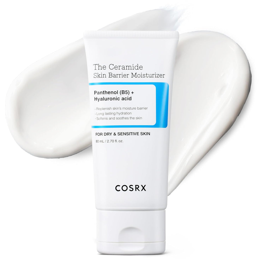 Ceramide Skin Barrier Moisturizer for Face with 7 Ceramides, Hyaluronic Acid & Panthenol, Barrier Repair Face Cream for Dry & Sensitive Skin, 2.7 Oz, Korean Face Moisturizer, Korean Skin Care