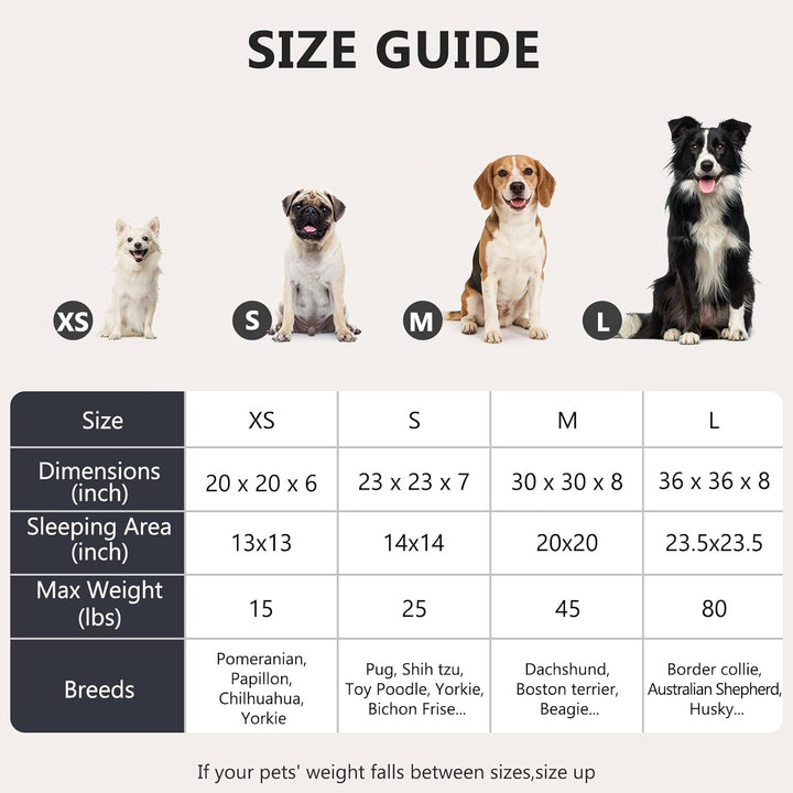Orthopedic Dog Bed Comfortable Donut Cuddler round Pet Beds Ultra Soft Washable Dog and Cat Cushion (20&
