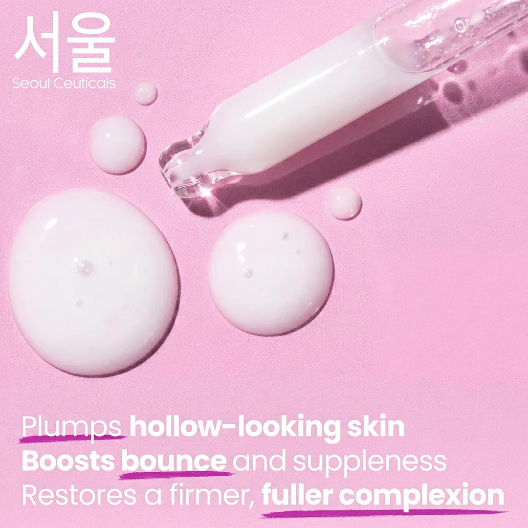 Volufiline Serum + Snail Mucin - Extra Large 30Ml 100% Sederma Volifiline Korean Skincare - Volufine Plumping Skin Care for Face 1Oz