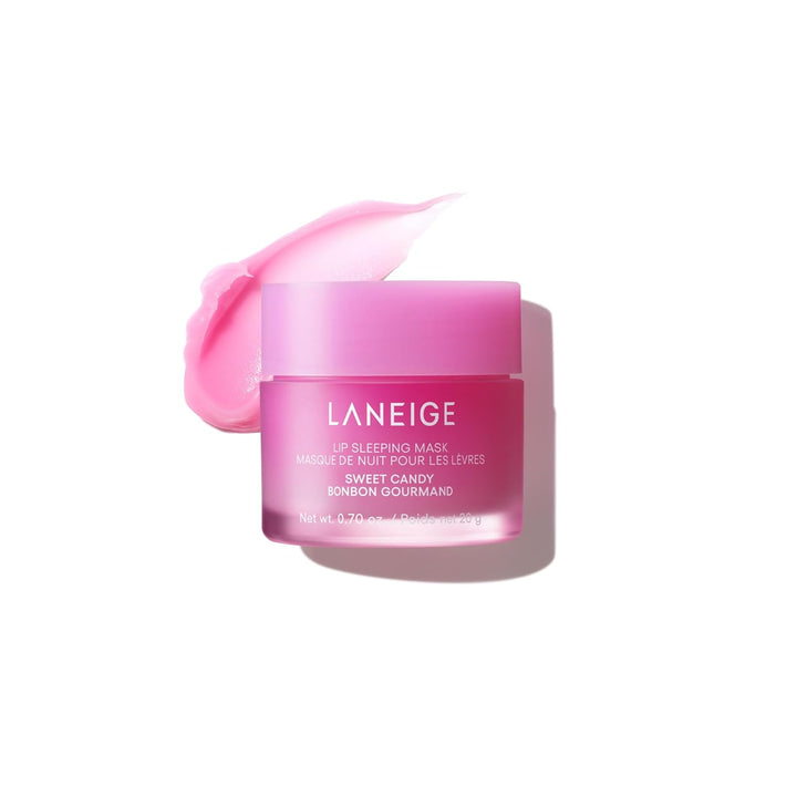LANEIGE Lip Sleeping Mask: Hydrating &amp; Nourishing Korean Overnight Lip Treatment Mask with Shea Butter, Vitamin C &amp; Murumuru, Antioxidants for Flaky, Dry Lips | Korean Skin Care