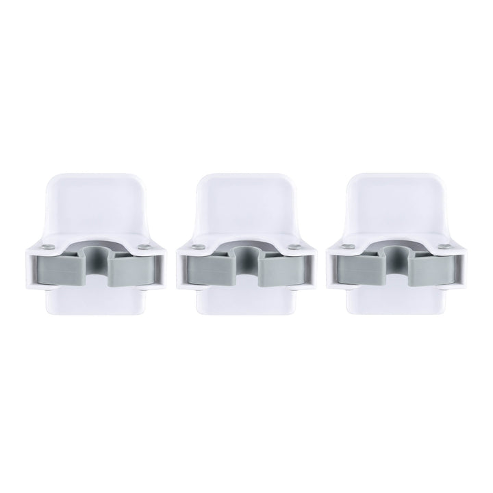 Command Broom &amp; Mop Gripper · 3-Pack Wall Organizer, No Drilling