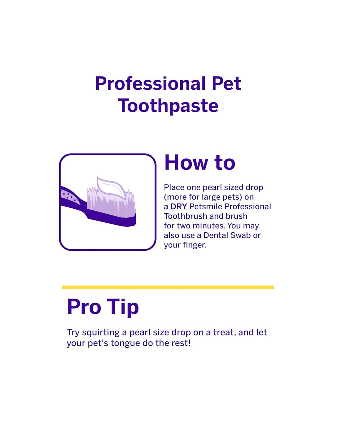 Professional Pet Toothbrush - Patented 45 Degree Cat &amp; Dog Toothbrush for Small &amp; Large Animals - Pet Accessories for Dental Care - VOHC Approved Teeth Cleaning - Dog Toothpaste Not Included