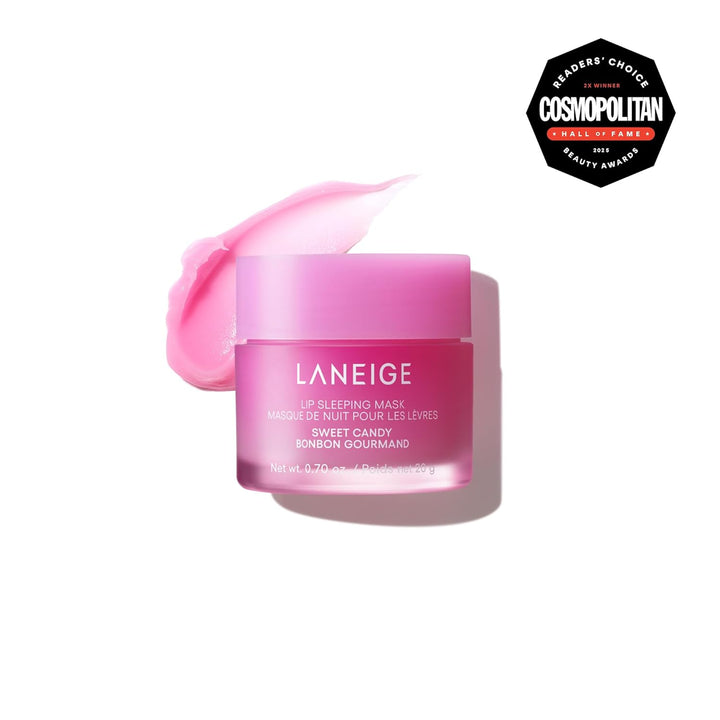 LANEIGE Lip Sleeping Mask: Hydrating &amp; Nourishing Korean Overnight Lip Treatment Mask with Shea Butter, Vitamin C &amp; Murumuru, Antioxidants for Flaky, Dry Lips | Korean Skin Care